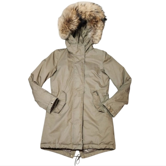 WOOLRICH ARCTIC DOWN PARKA WITH‎ HOOD S